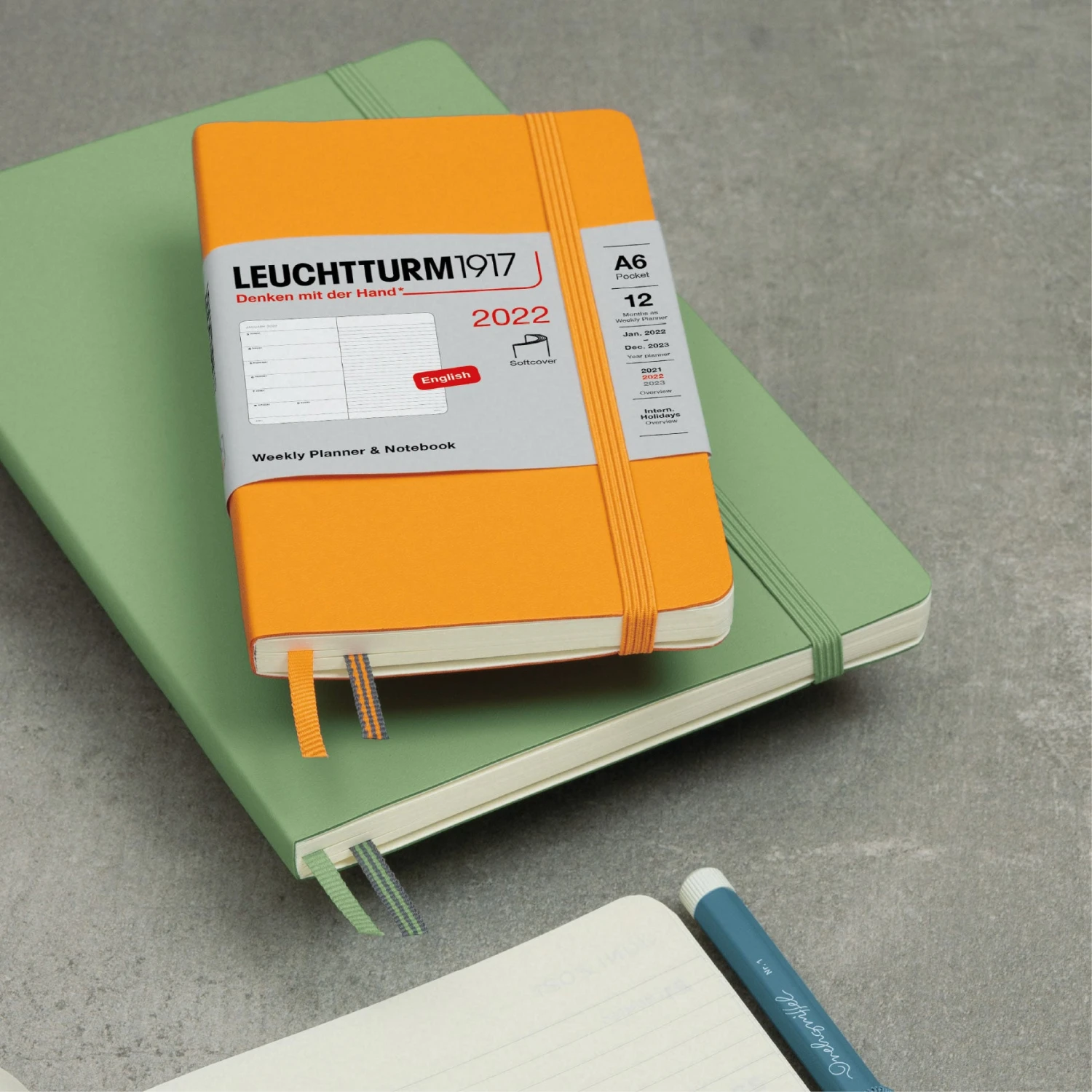 Leuchtturm 1917 Diaries Leuchtturm1917 - 2022 Diary - Weekly Notebook - A6 - Rising Sun (Soft) 5 Leuchtturm 1917 Diaries Leuchtturm1917 - 2022 Diary - Weekly Notebook - A6 - Rising Sun (Soft)