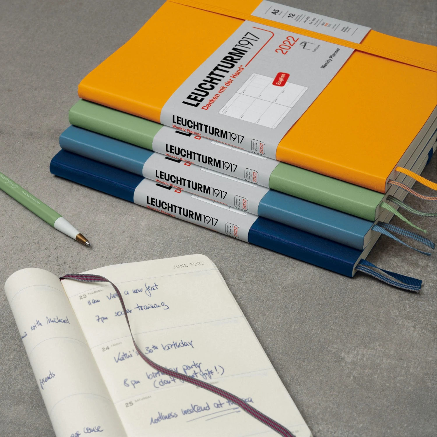 Leuchtturm 1917 Leuchtturm1917 - 2022 Diary - Weekly Planner - A6 - Port Red (Soft) 5 Leuchtturm 1917 Leuchtturm1917 - 2022 Diary - Weekly Planner - A6 - Port Red (Soft)