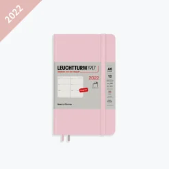 Leuchtturm 1917 Diaries Leuchtturm1917 - 2022 Diary - Weekly Planner - A6 - Powder (Soft)