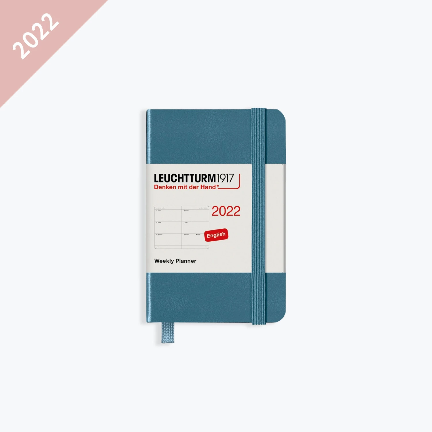 Leuchtturm 1917 Leuchtturm1917 - 2022 Diary - Weekly Planner - A7 - Stone Blue Diaries 3 Leuchtturm 1917 Leuchtturm1917 - 2022 Diary - Weekly Planner - A7 - Stone Blue Diaries