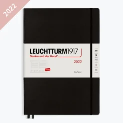 Leuchtturm 1917 Leuchtturm1917 - 2022 Diary - Daily Planner - A4 - Black