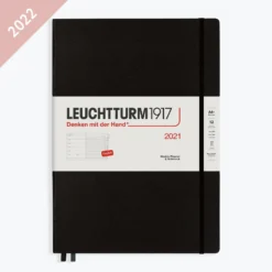 Leuchtturm 1917 Leuchtturm1917 - 2022 Diary - Weekly Notebook - A4 - Black
