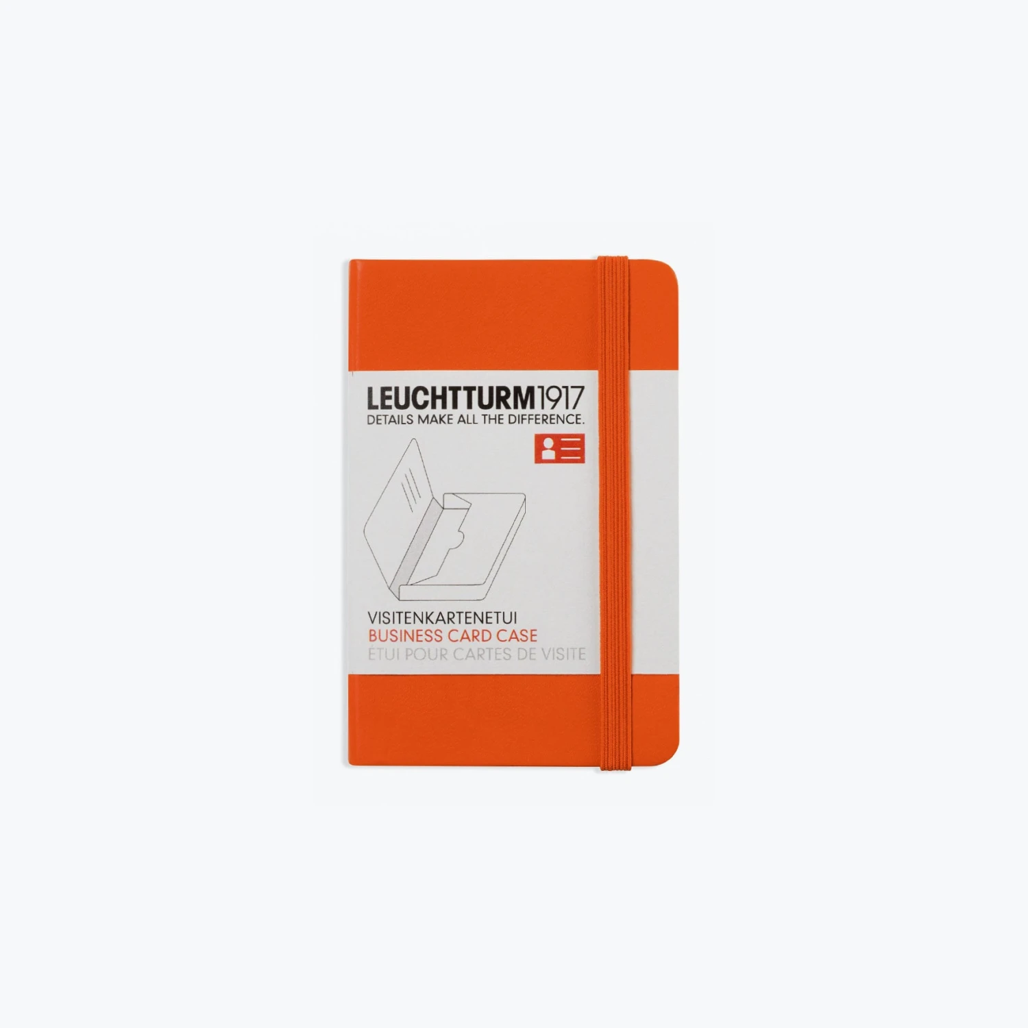 Leuchtturm 1917 Leuchtturm1917 - Business Card Case - Orange Card Holders 3 Leuchtturm 1917 Leuchtturm1917 - Business Card Case - Orange Card Holders