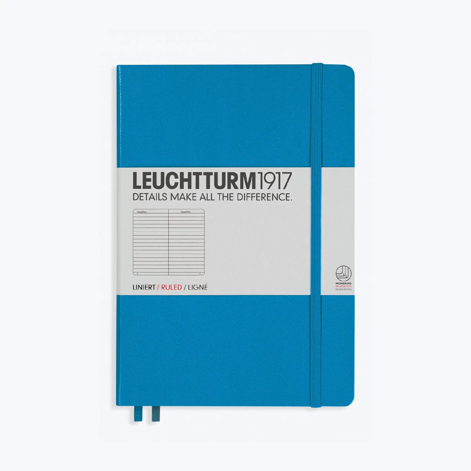 Leuchtturm 1917 Leuchtturm1917 - Notebook - A5 - Azure 3 Leuchtturm 1917 Leuchtturm1917 - Notebook - A5 - Azure