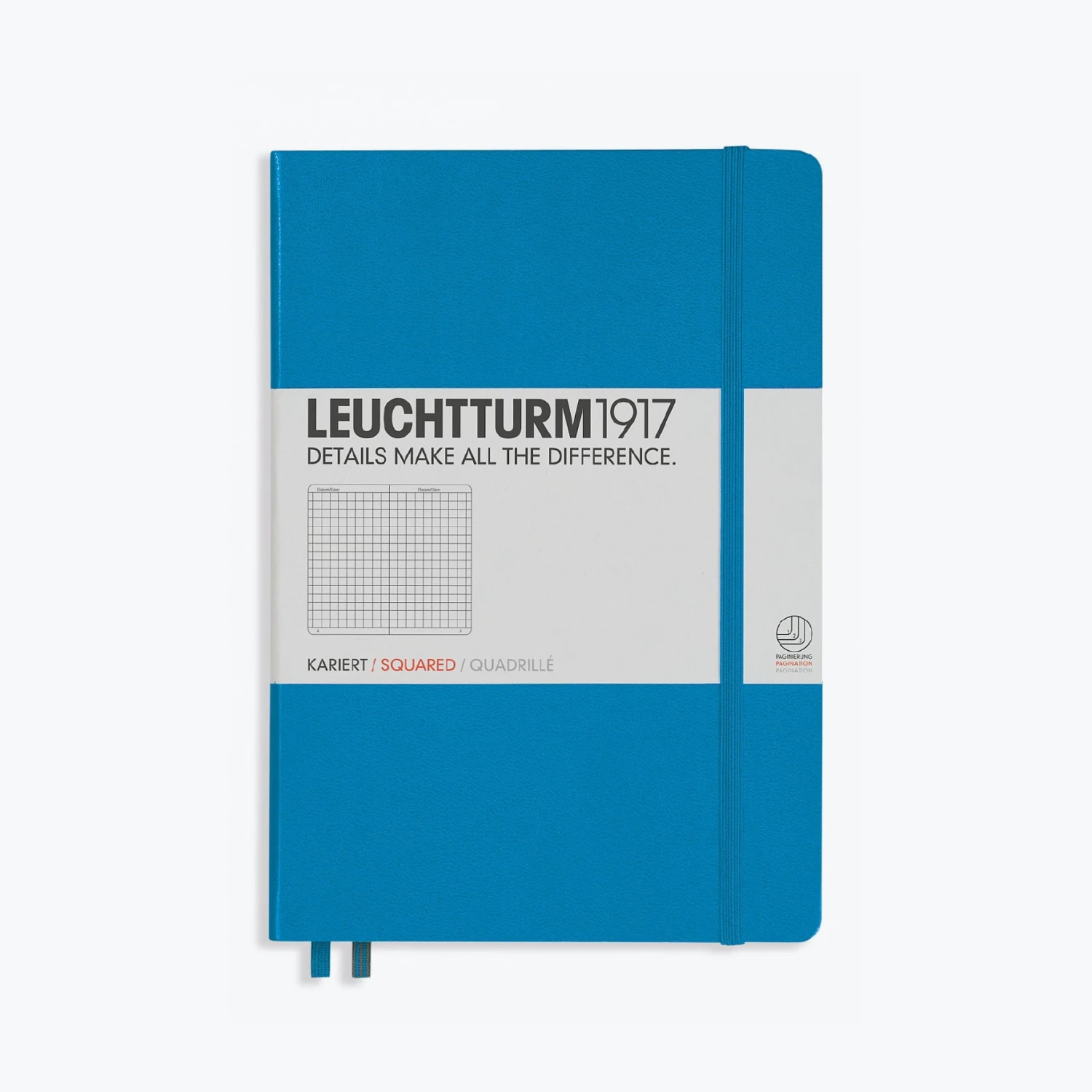 Leuchtturm 1917 Leuchtturm1917 - Notebook - A5 - Azure 4 Leuchtturm 1917 Leuchtturm1917 - Notebook - A5 - Azure