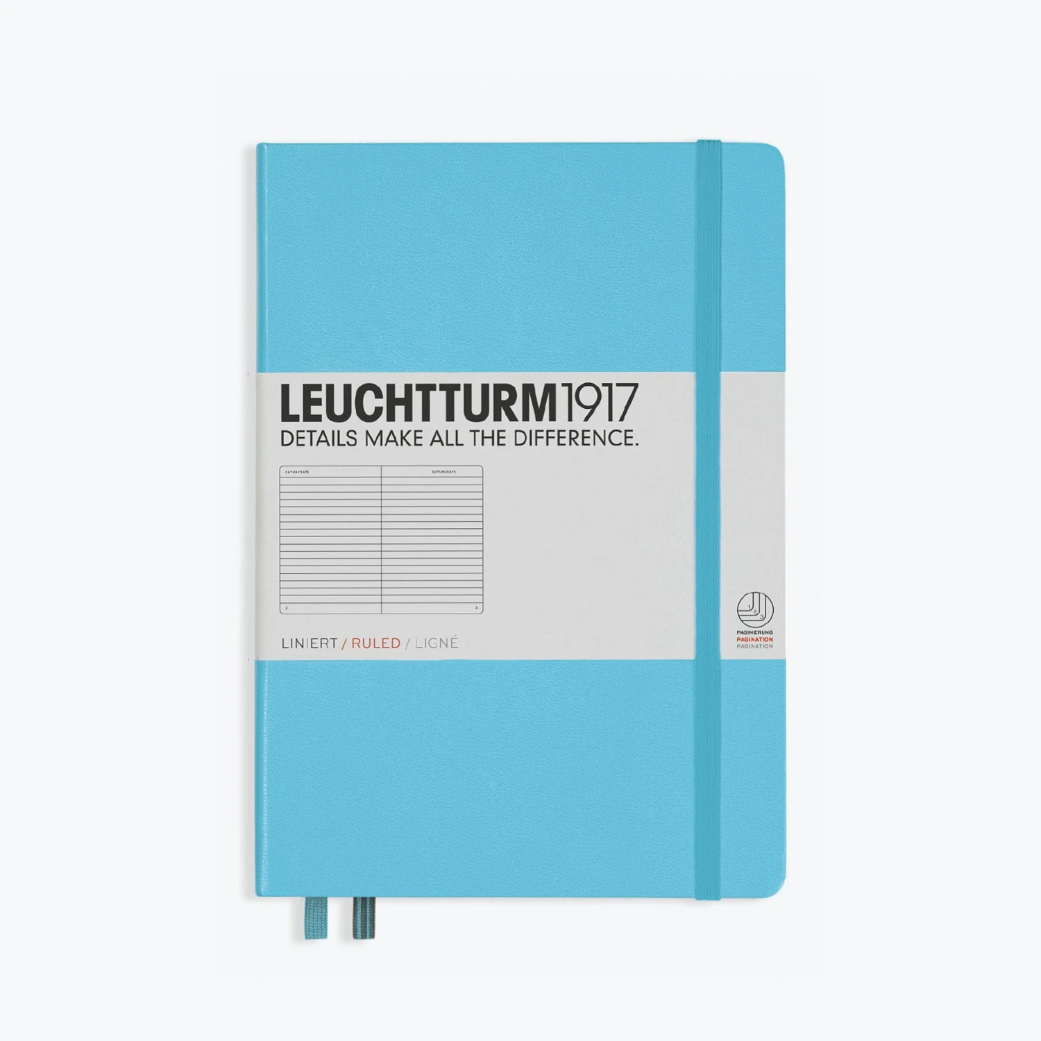 Leuchtturm 1917 Leuchtturm1917 - Notebook - A5 - Ice Blue Notebooks 3 Leuchtturm 1917 Leuchtturm1917 - Notebook - A5 - Ice Blue Notebooks