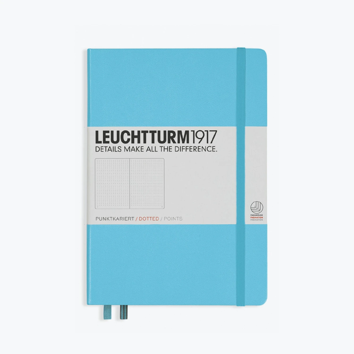 Leuchtturm 1917 Leuchtturm1917 - Notebook - A5 - Ice Blue Notebooks 5 Leuchtturm 1917 Leuchtturm1917 - Notebook - A5 - Ice Blue Notebooks