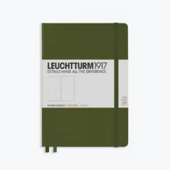 Leuchtturm 1917 Notebooks Leuchtturm1917 - Notebook - A5 - Army 13 Leuchtturm 1917 Notebooks Leuchtturm1917 - Notebook - A5 - Army