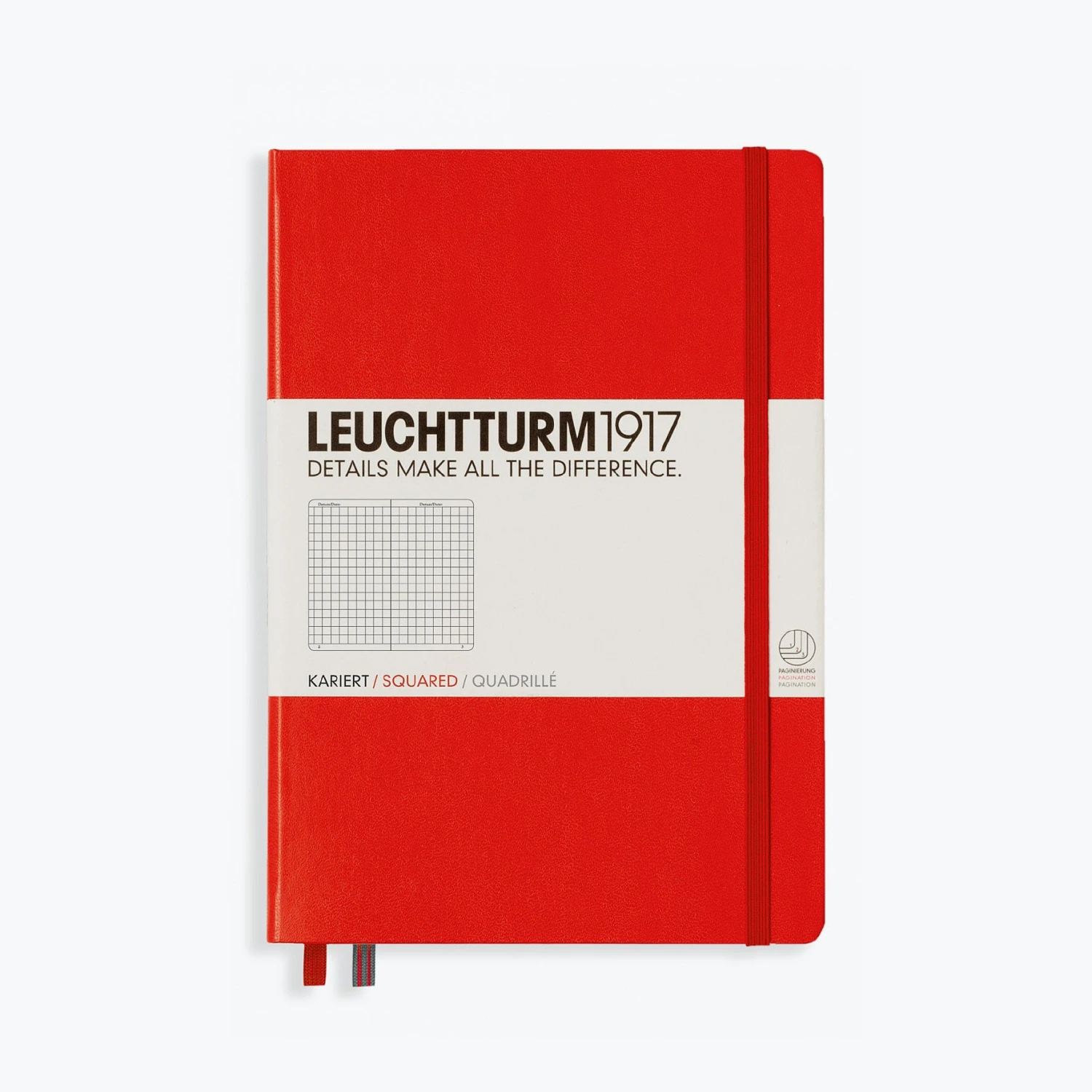 Leuchtturm 1917 Leuchtturm1917 - Notebook - A5 - Red Notebooks 4 Leuchtturm 1917 Leuchtturm1917 - Notebook - A5 - Red Notebooks