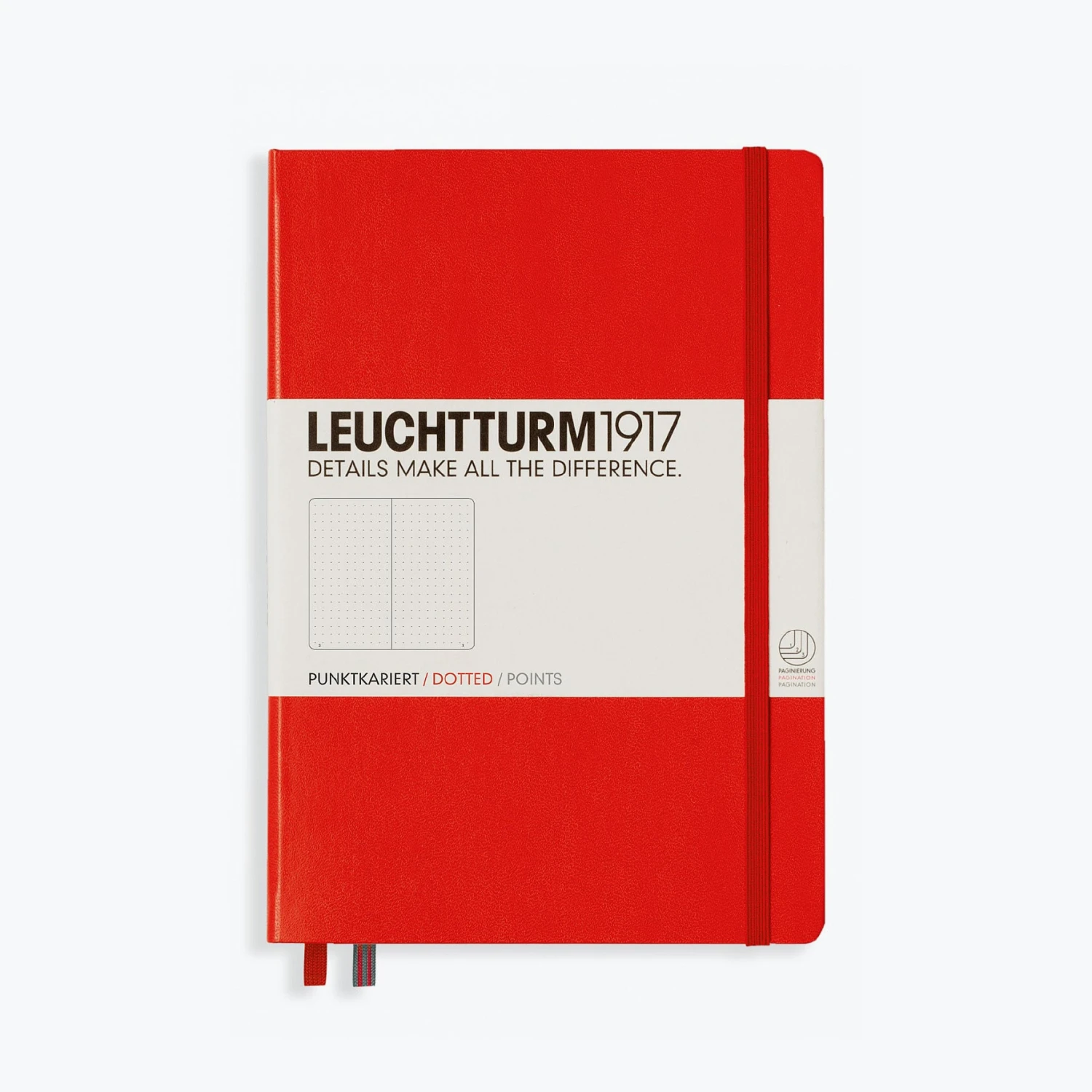 Leuchtturm 1917 Leuchtturm1917 - Notebook - A5 - Red Notebooks 5 Leuchtturm 1917 Leuchtturm1917 - Notebook - A5 - Red Notebooks