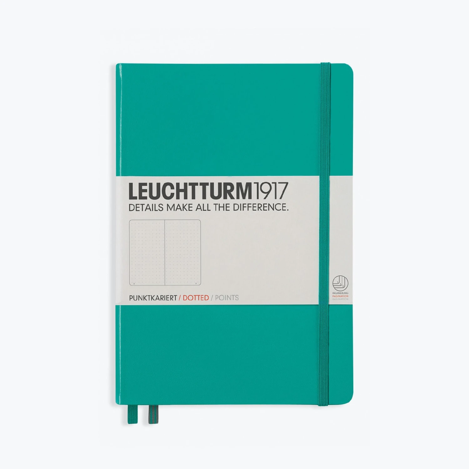 Leuchtturm 1917 Notebooks Leuchtturm1917 - Notebook - A5 - Emerald 5 Leuchtturm 1917 Notebooks Leuchtturm1917 - Notebook - A5 - Emerald