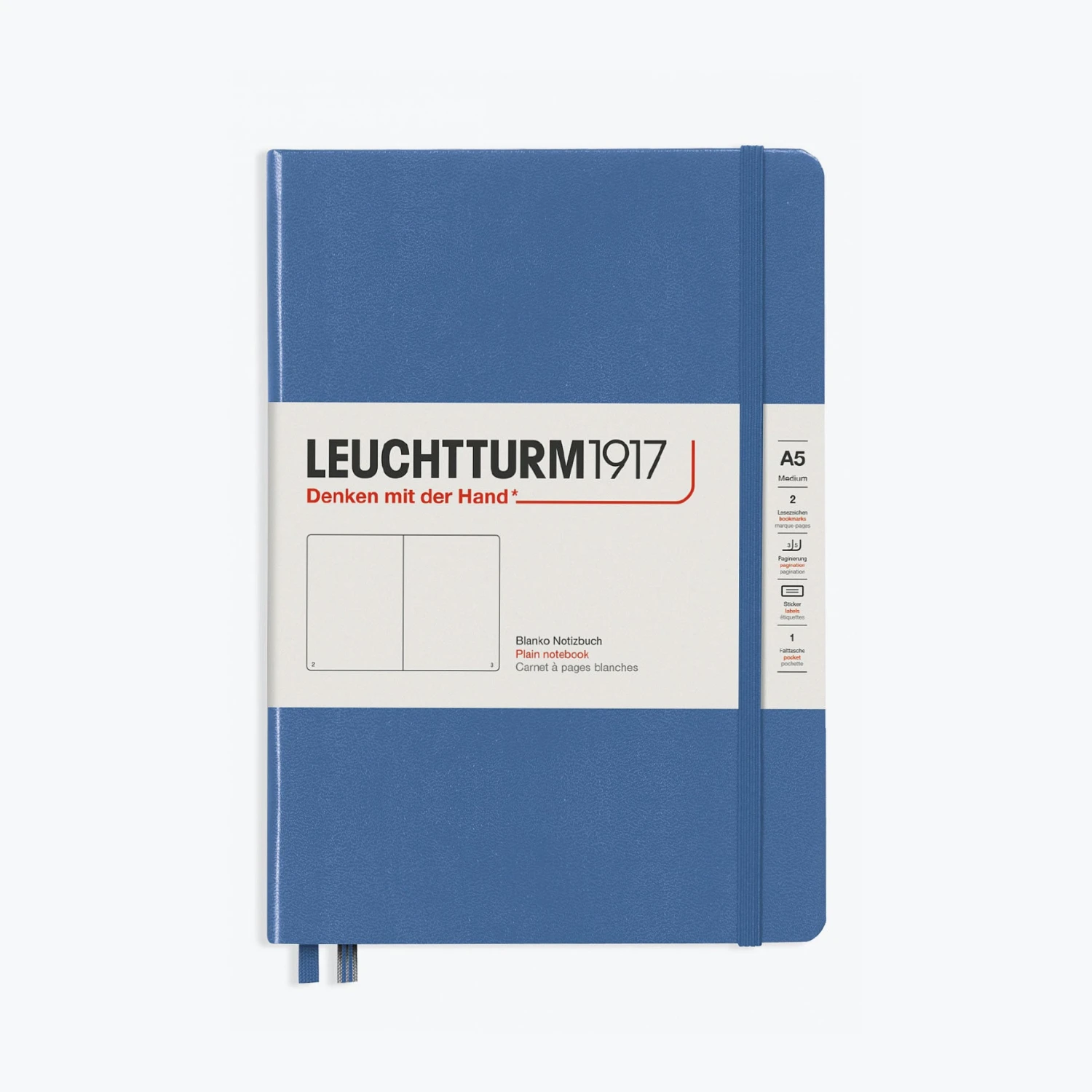 Leuchtturm 1917 Leuchtturm1917 - Notebook - A5 - Denim 6 Leuchtturm 1917 Leuchtturm1917 - Notebook - A5 - Denim