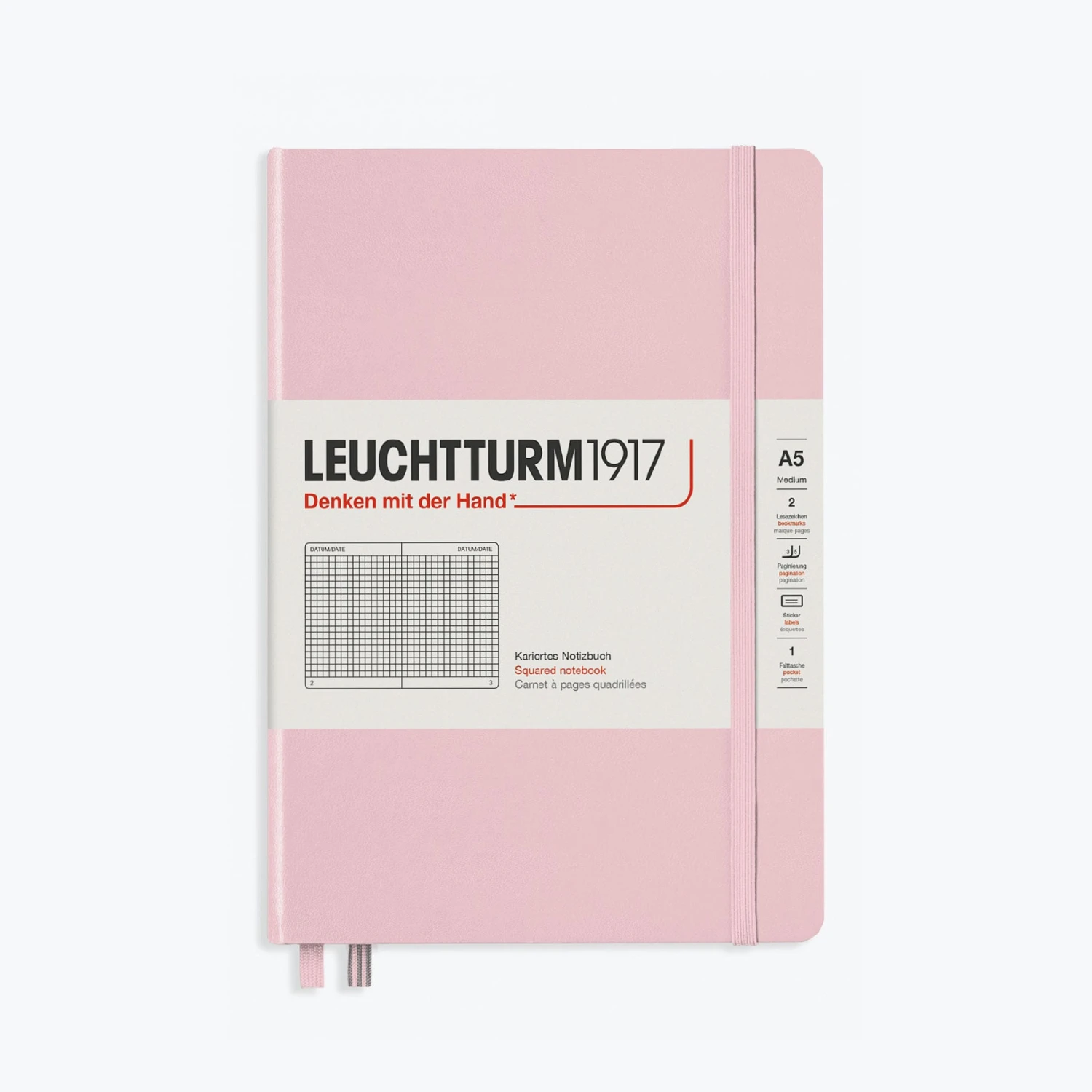 Leuchtturm 1917 Leuchtturm1917 - Notebook - A5 - Powder Notebooks 4 Leuchtturm 1917 Leuchtturm1917 - Notebook - A5 - Powder Notebooks