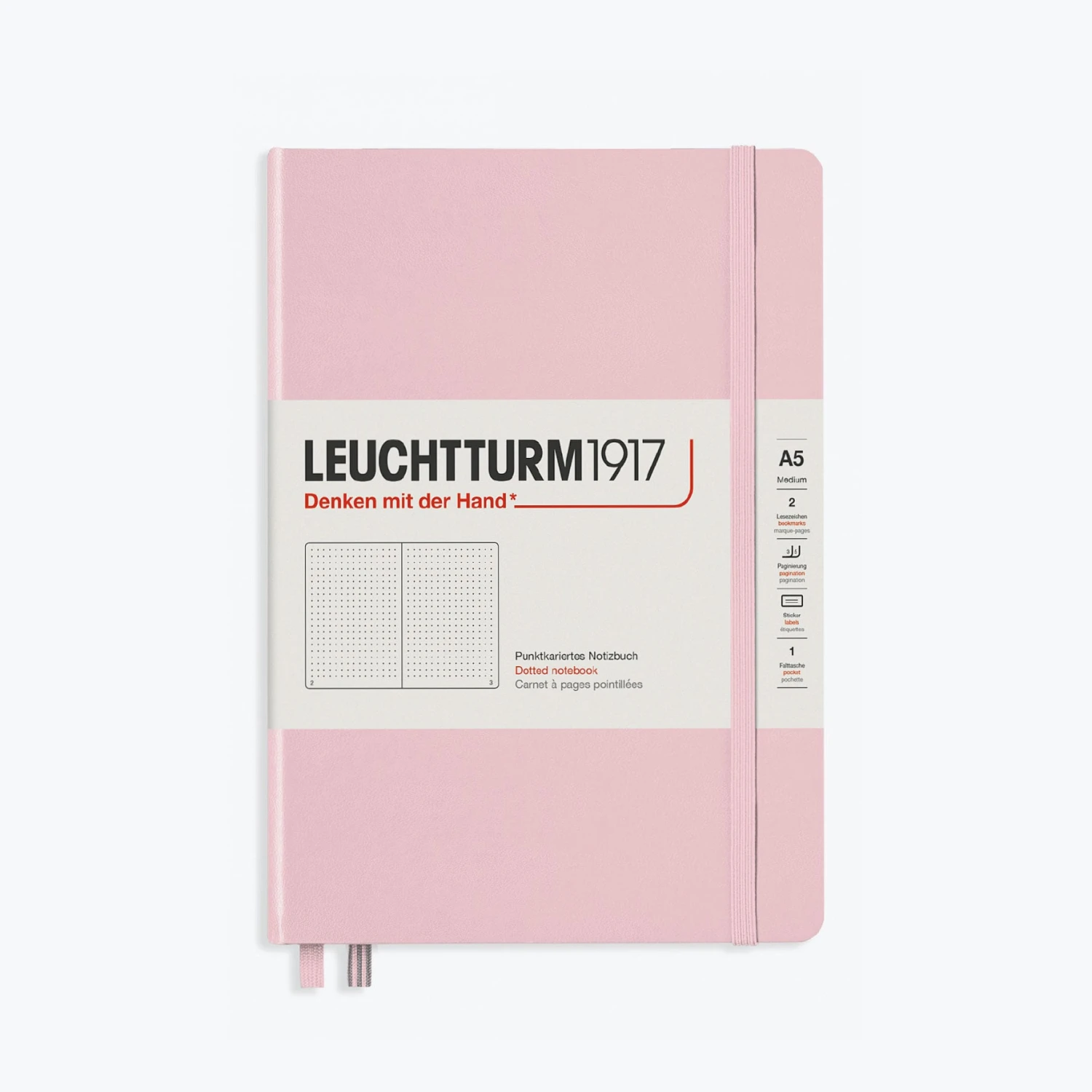 Leuchtturm 1917 Leuchtturm1917 - Notebook - A5 - Powder Notebooks 5 Leuchtturm 1917 Leuchtturm1917 - Notebook - A5 - Powder Notebooks