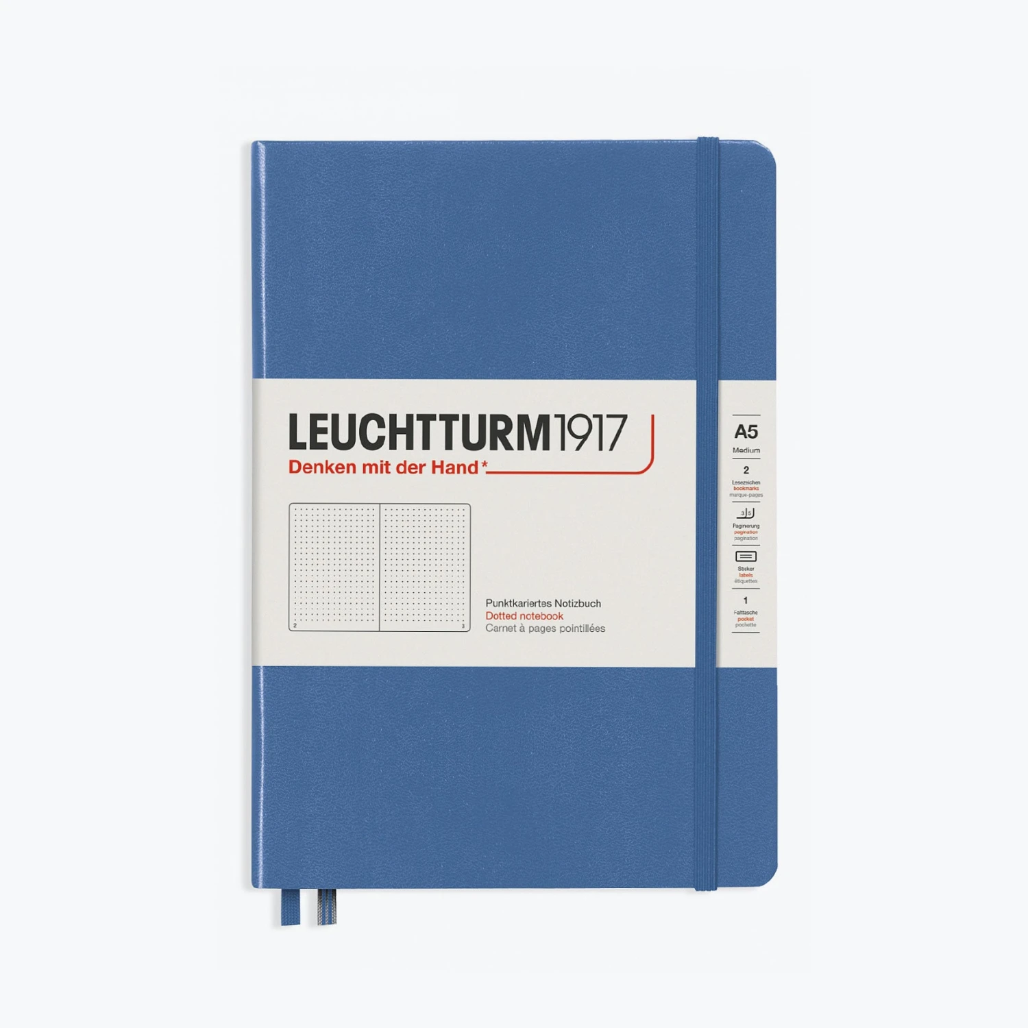 Leuchtturm 1917 Leuchtturm1917 - Notebook - A5 - Denim 5 Leuchtturm 1917 Leuchtturm1917 - Notebook - A5 - Denim