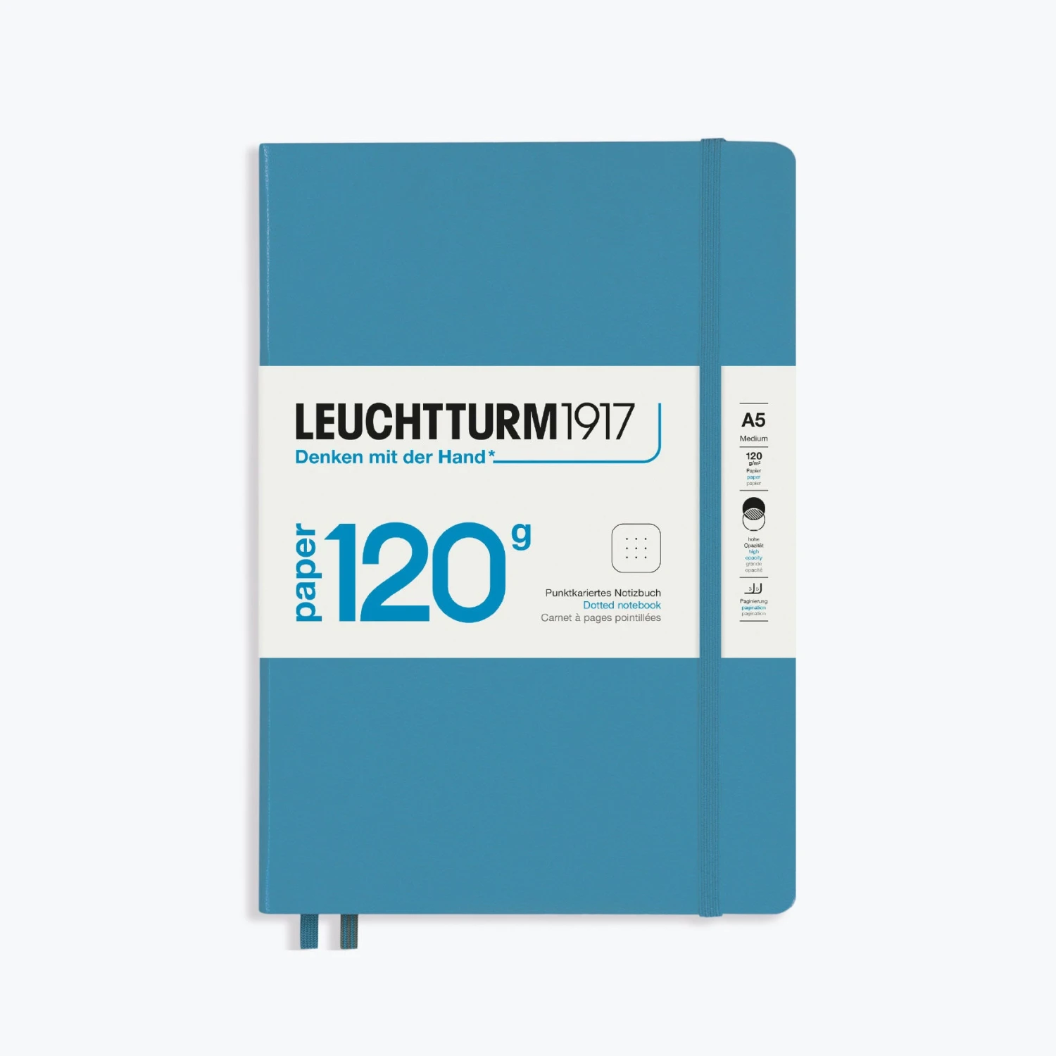 Leuchtturm 1917 New Arrivals Leuchtturm1917 - Notebook - A5 - Paper 120 - Nordic Blue 4 Leuchtturm 1917 New Arrivals Leuchtturm1917 - Notebook - A5 - Paper 120 - Nordic Blue