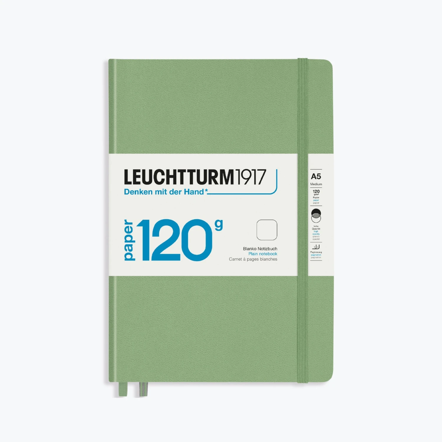 Leuchtturm 1917 New Arrivals Leuchtturm1917 - Notebook - A5 - Paper 120 - Sage 5 Leuchtturm 1917 New Arrivals Leuchtturm1917 - Notebook - A5 - Paper 120 - Sage