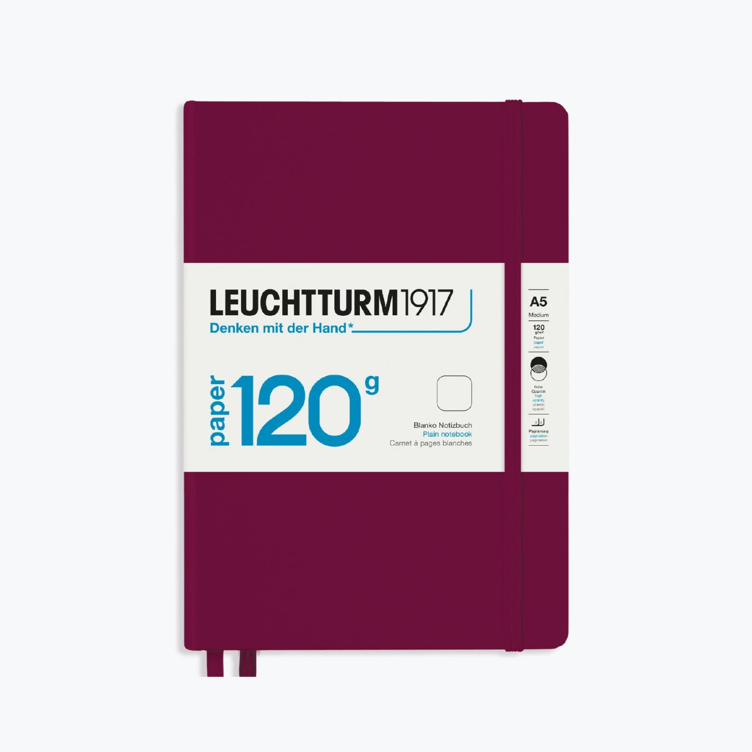 Leuchtturm 1917 Leuchtturm1917 - Notebook - A5 - Paper 120 - Port Red 5 Leuchtturm 1917 Leuchtturm1917 - Notebook - A5 - Paper 120 - Port Red