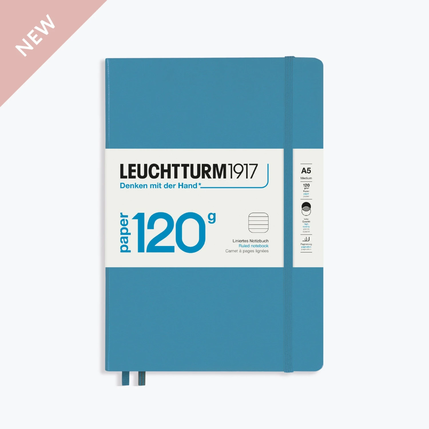 Leuchtturm 1917 New Arrivals Leuchtturm1917 - Notebook - A5 - Paper 120 - Nordic Blue 3 Leuchtturm 1917 New Arrivals Leuchtturm1917 - Notebook - A5 - Paper 120 - Nordic Blue
