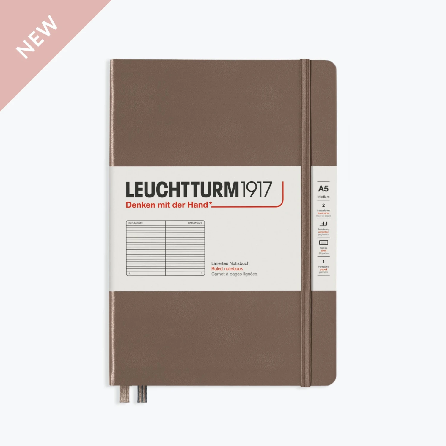 Leuchtturm 1917 Notebooks Leuchtturm1917 - Notebook - A5 - Rising - Warm Earth 3 Leuchtturm 1917 Notebooks Leuchtturm1917 - Notebook - A5 - Rising - Warm Earth