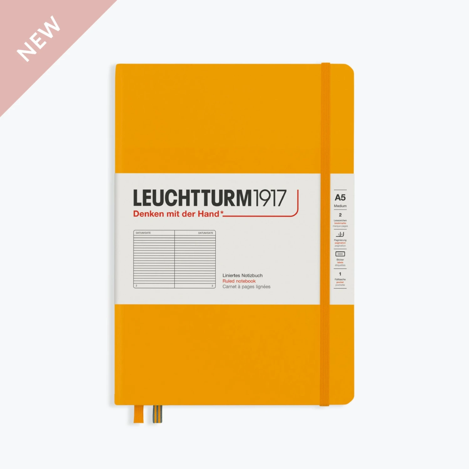 Leuchtturm 1917 Leuchtturm1917 - Notebook - A5 - Rising - Rising Sun Notebooks 3 Leuchtturm 1917 Leuchtturm1917 - Notebook - A5 - Rising - Rising Sun Notebooks