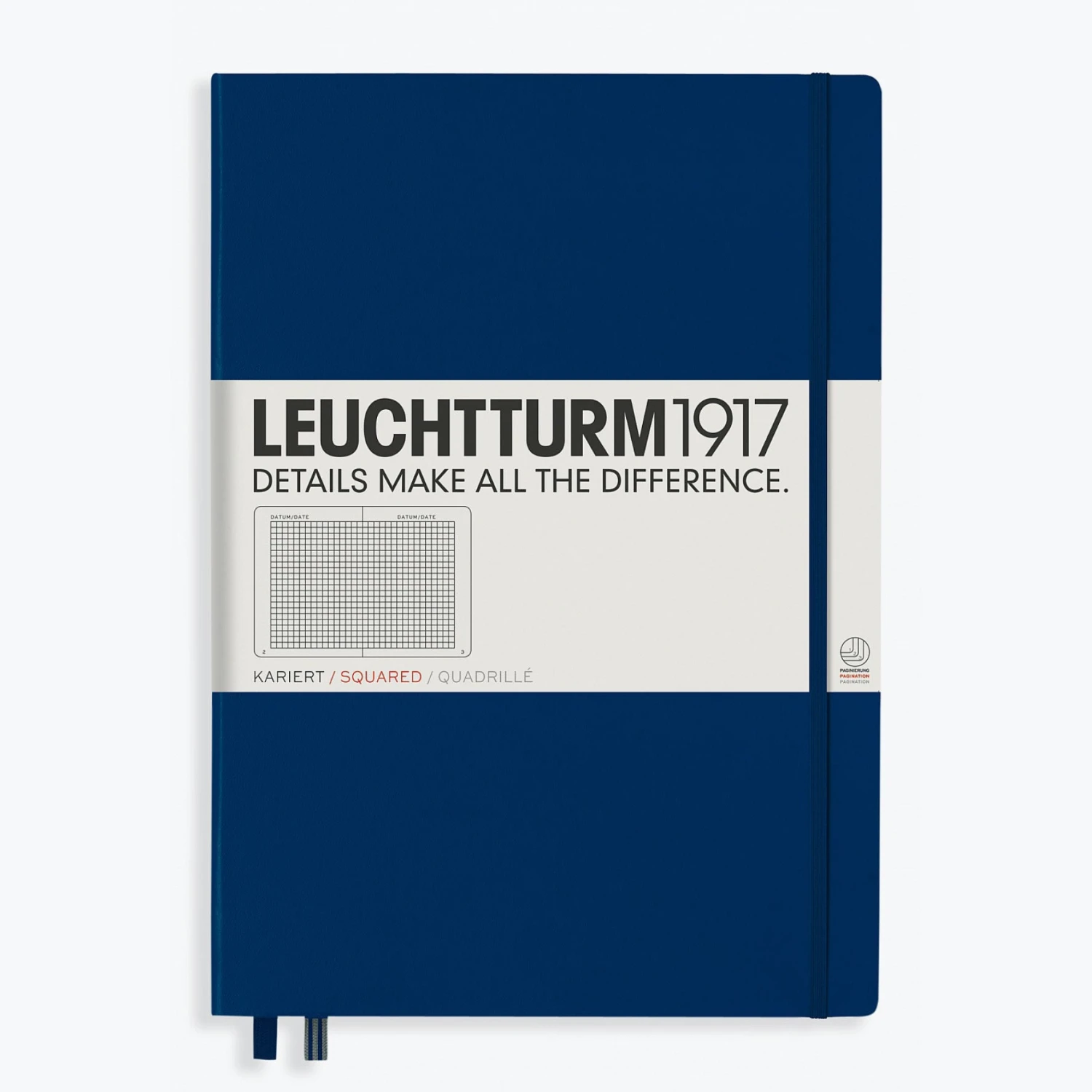Leuchtturm 1917 Leuchtturm1917 - Notebook - A4+ - Navy 4 Leuchtturm 1917 Leuchtturm1917 - Notebook - A4+ - Navy
