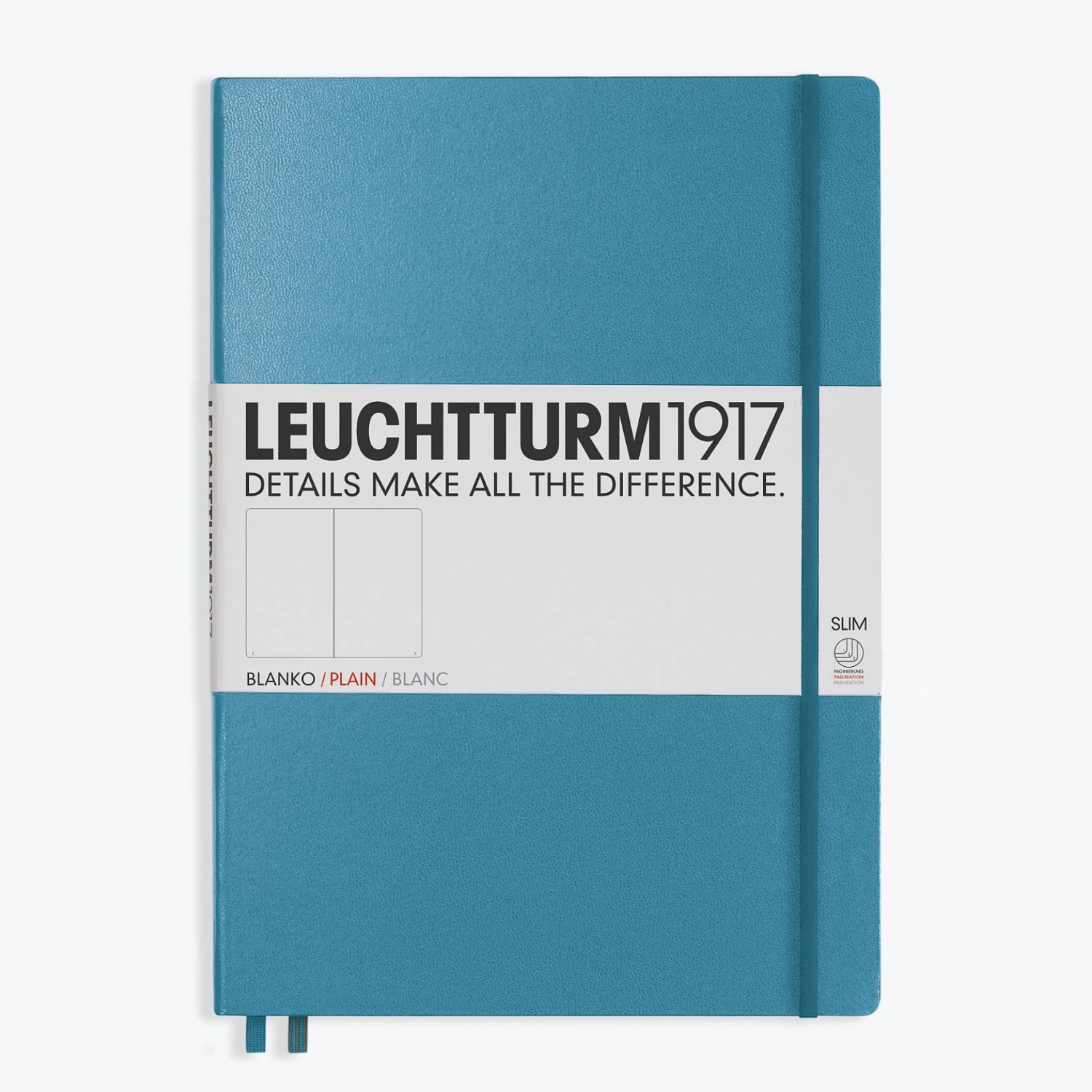 Leuchtturm 1917 Leuchtturm1917 - Notebook - A4+ - Slim - Nordic Blue 6 Leuchtturm 1917 Leuchtturm1917 - Notebook - A4+ - Slim - Nordic Blue
