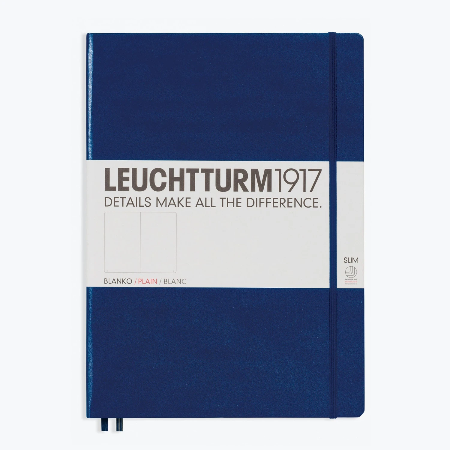 Leuchtturm 1917 Leuchtturm1917 - Notebook - A4+ - Slim - Navy 6 Leuchtturm 1917 Leuchtturm1917 - Notebook - A4+ - Slim - Navy
