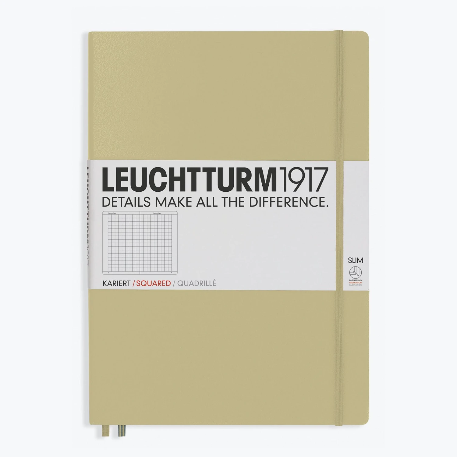 Leuchtturm 1917 Leuchtturm1917 - Notebook - A4+ - Slim - Sand 4 Leuchtturm 1917 Leuchtturm1917 - Notebook - A4+ - Slim - Sand