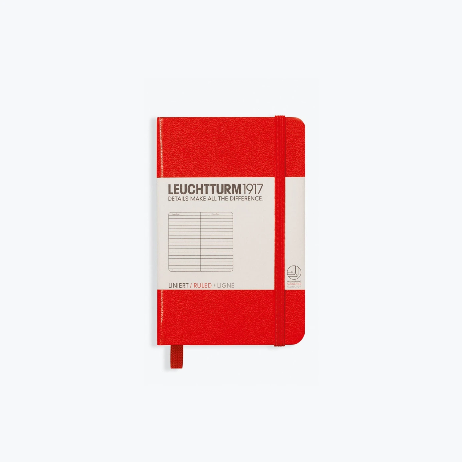 Leuchtturm 1917 Leuchtturm1917 - Notebook - A7 - Red 3 Leuchtturm 1917 Leuchtturm1917 - Notebook - A7 - Red