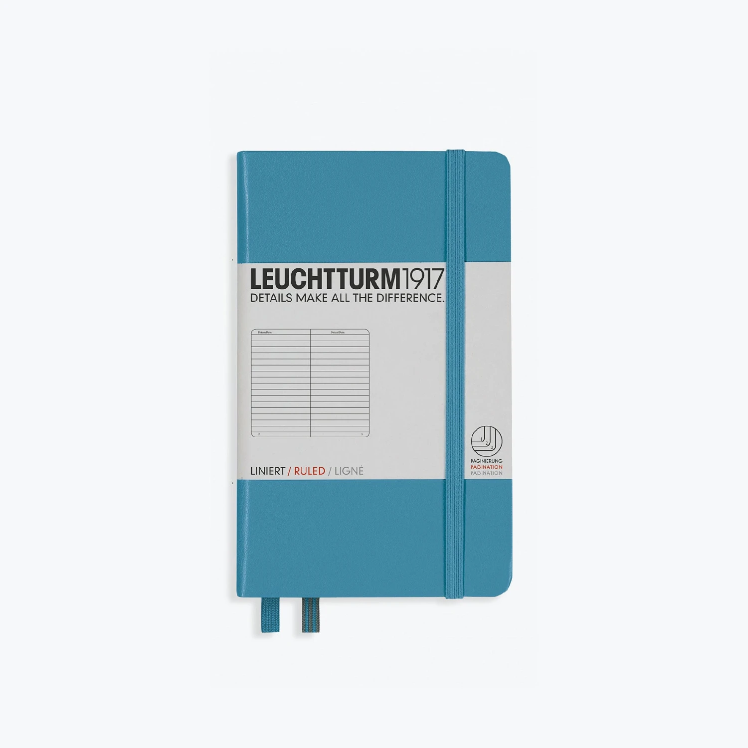 Leuchtturm 1917 Leuchtturm1917 - Notebook - A6 - Nordic Blue Notebooks 3 Leuchtturm 1917 Leuchtturm1917 - Notebook - A6 - Nordic Blue Notebooks