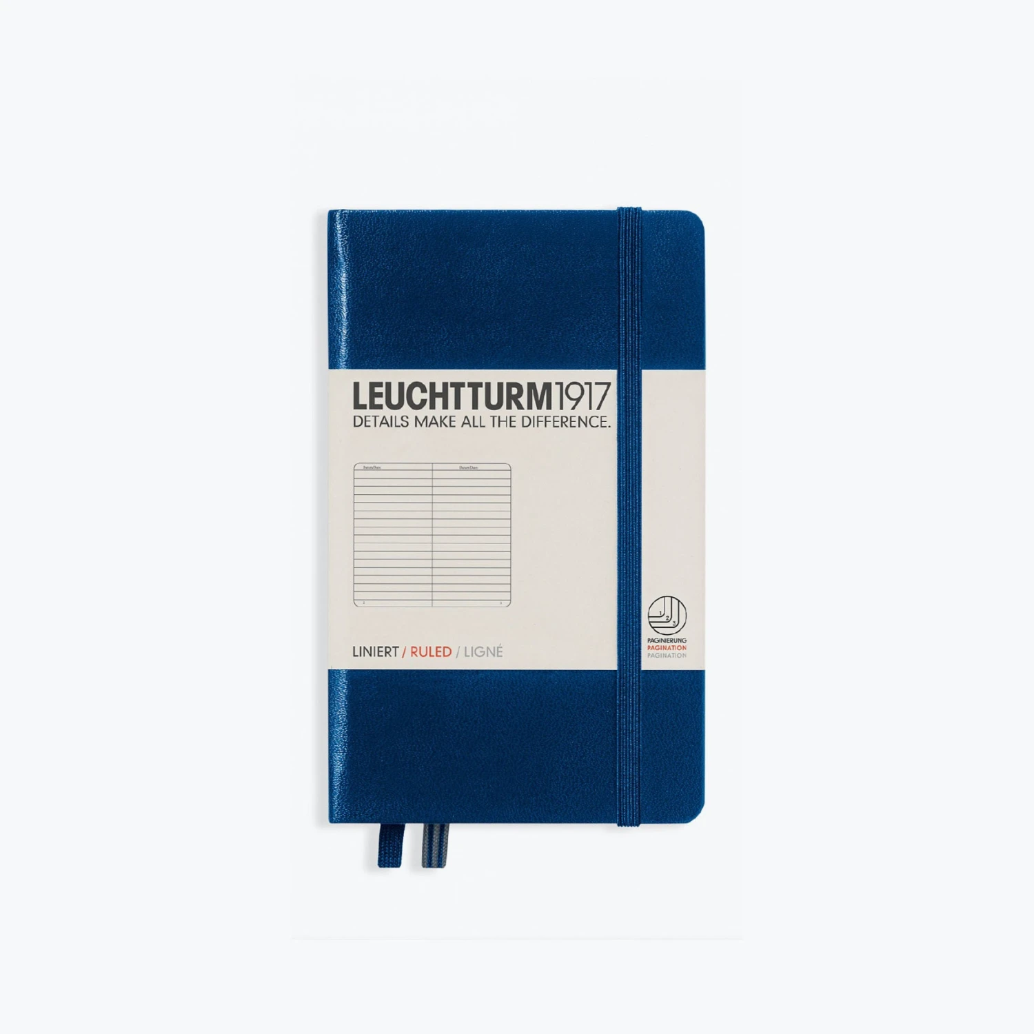 Leuchtturm 1917 Leuchtturm1917 - Notebook - A6 - Navy 3 Leuchtturm 1917 Leuchtturm1917 - Notebook - A6 - Navy