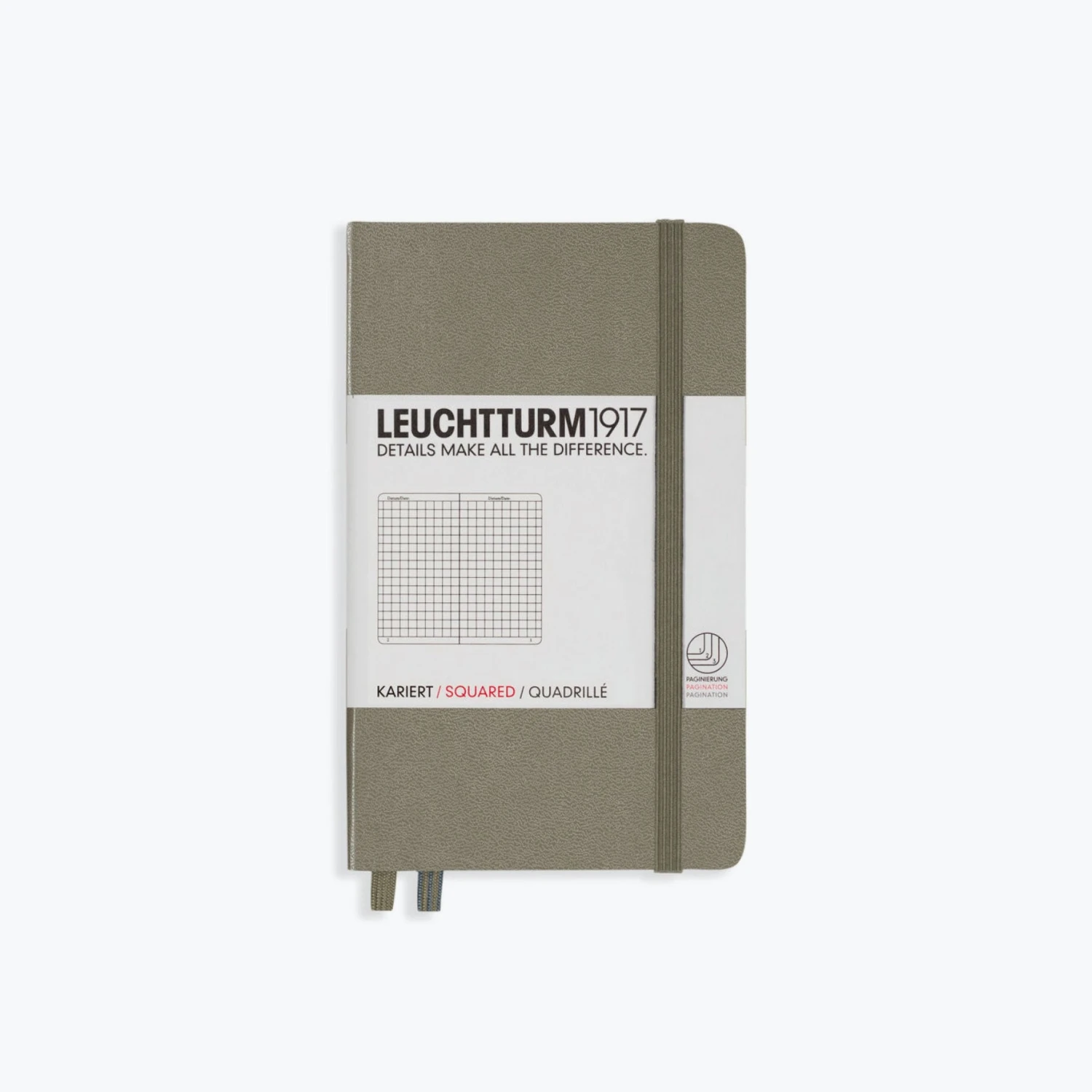 Leuchtturm 1917 Notebooks Leuchtturm1917 - Notebook - A6 - Taupe 3 Leuchtturm 1917 Notebooks Leuchtturm1917 - Notebook - A6 - Taupe