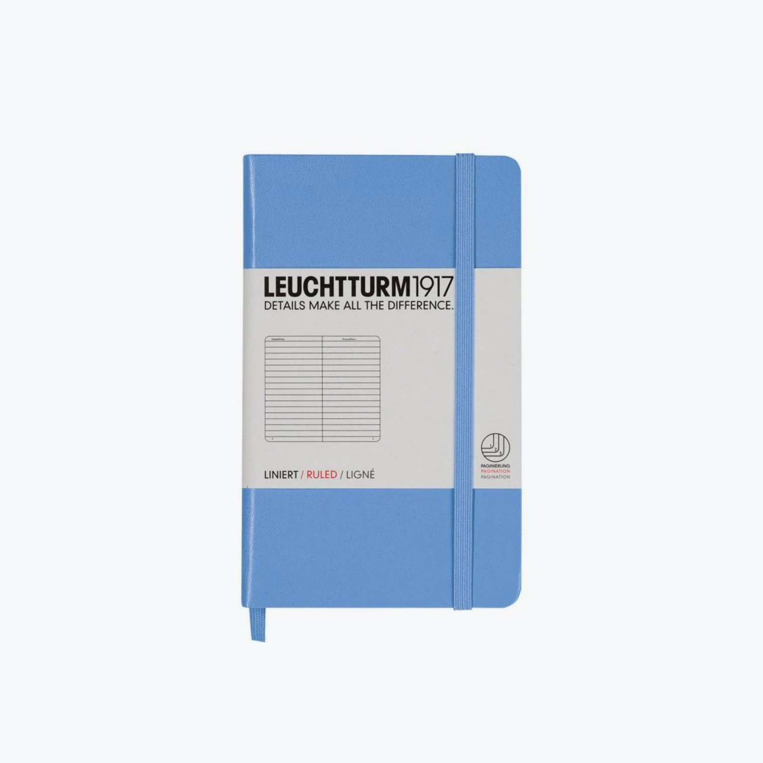 Leuchtturm 1917 Leuchtturm1917 - Notebook - A6 - Cornflower 3 Leuchtturm 1917 Leuchtturm1917 - Notebook - A6 - Cornflower