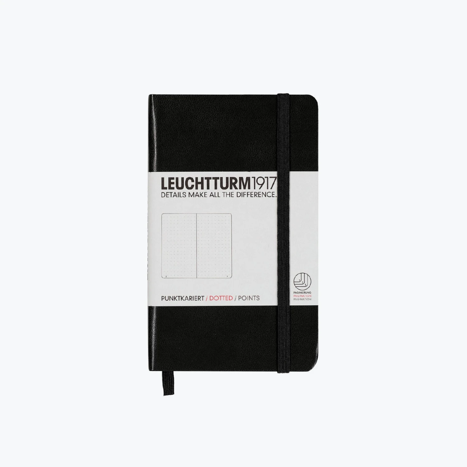 Leuchtturm 1917 Notebooks Leuchtturm1917 - Notebook - A6 - Black 5 Leuchtturm 1917 Notebooks Leuchtturm1917 - Notebook - A6 - Black