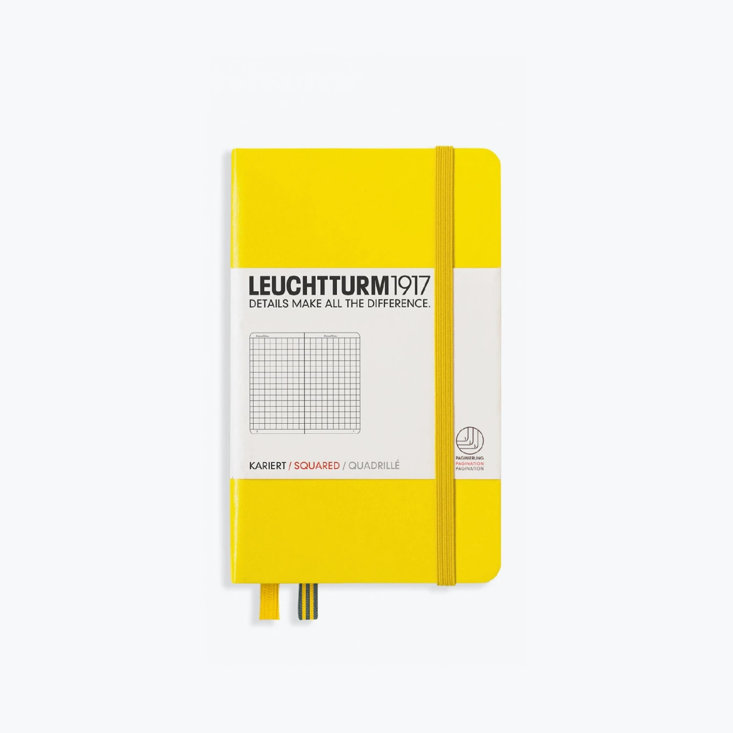 Leuchtturm 1917 Notebooks Leuchtturm1917 - Notebook - A6 - Lemon 4 Leuchtturm 1917 Notebooks Leuchtturm1917 - Notebook - A6 - Lemon