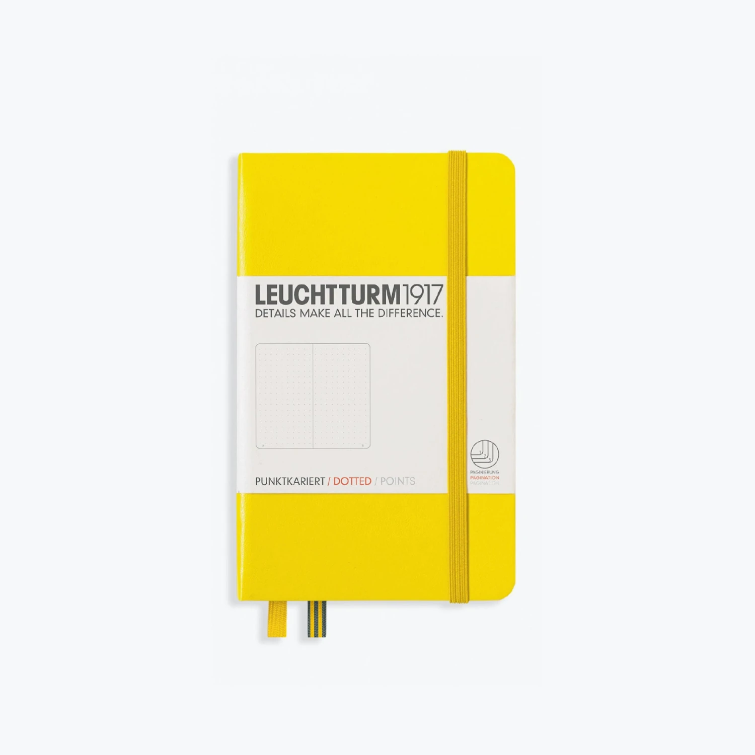 Leuchtturm 1917 Notebooks Leuchtturm1917 - Notebook - A6 - Lemon 5 Leuchtturm 1917 Notebooks Leuchtturm1917 - Notebook - A6 - Lemon