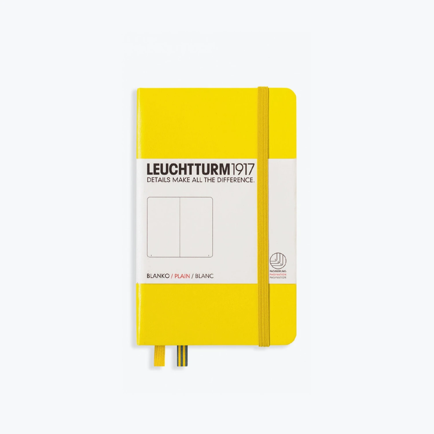 Leuchtturm 1917 Notebooks Leuchtturm1917 - Notebook - A6 - Lemon 6 Leuchtturm 1917 Notebooks Leuchtturm1917 - Notebook - A6 - Lemon