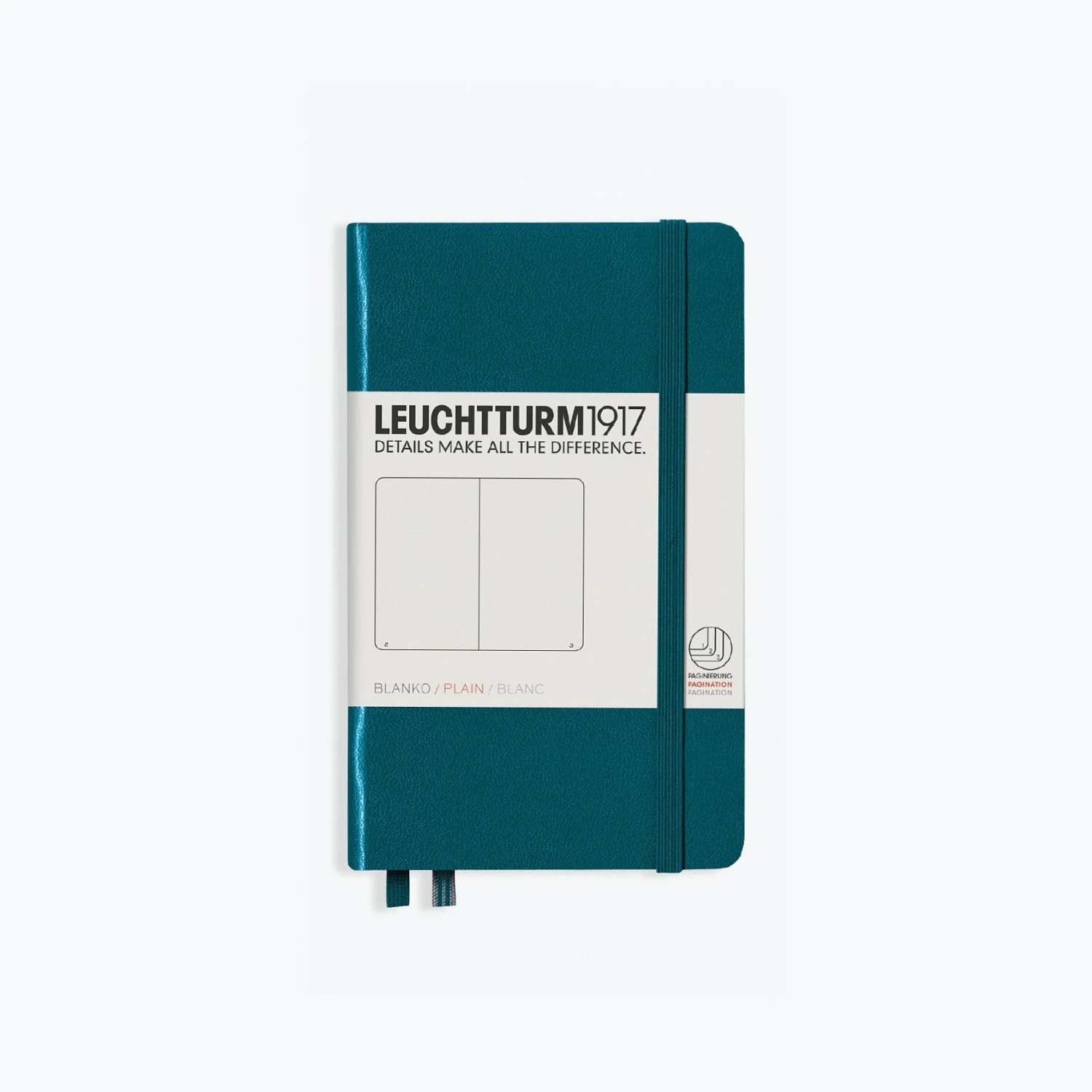 Leuchtturm 1917 Leuchtturm1917 - Notebook - A6 - Pacific Green Notebooks 6 Leuchtturm 1917 Leuchtturm1917 - Notebook - A6 - Pacific Green Notebooks