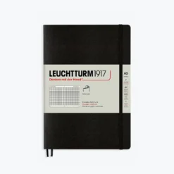 Leuchtturm 1917 Leuchtturm1917 - Notebook - Softcover - A5 - Black Notebooks