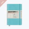 Leuchtturm 1917 Notebooks Leuchtturm1917 - Notebook - Softcover - A5 - Rising - Aquamarine 2 Leuchtturm 1917 Notebooks Leuchtturm1917 - Notebook - Softcover - A5 - Rising - Aquamarine