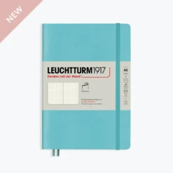 Leuchtturm 1917 Notebooks Leuchtturm1917 - Notebook - Softcover - A5 - Rising - Aquamarine