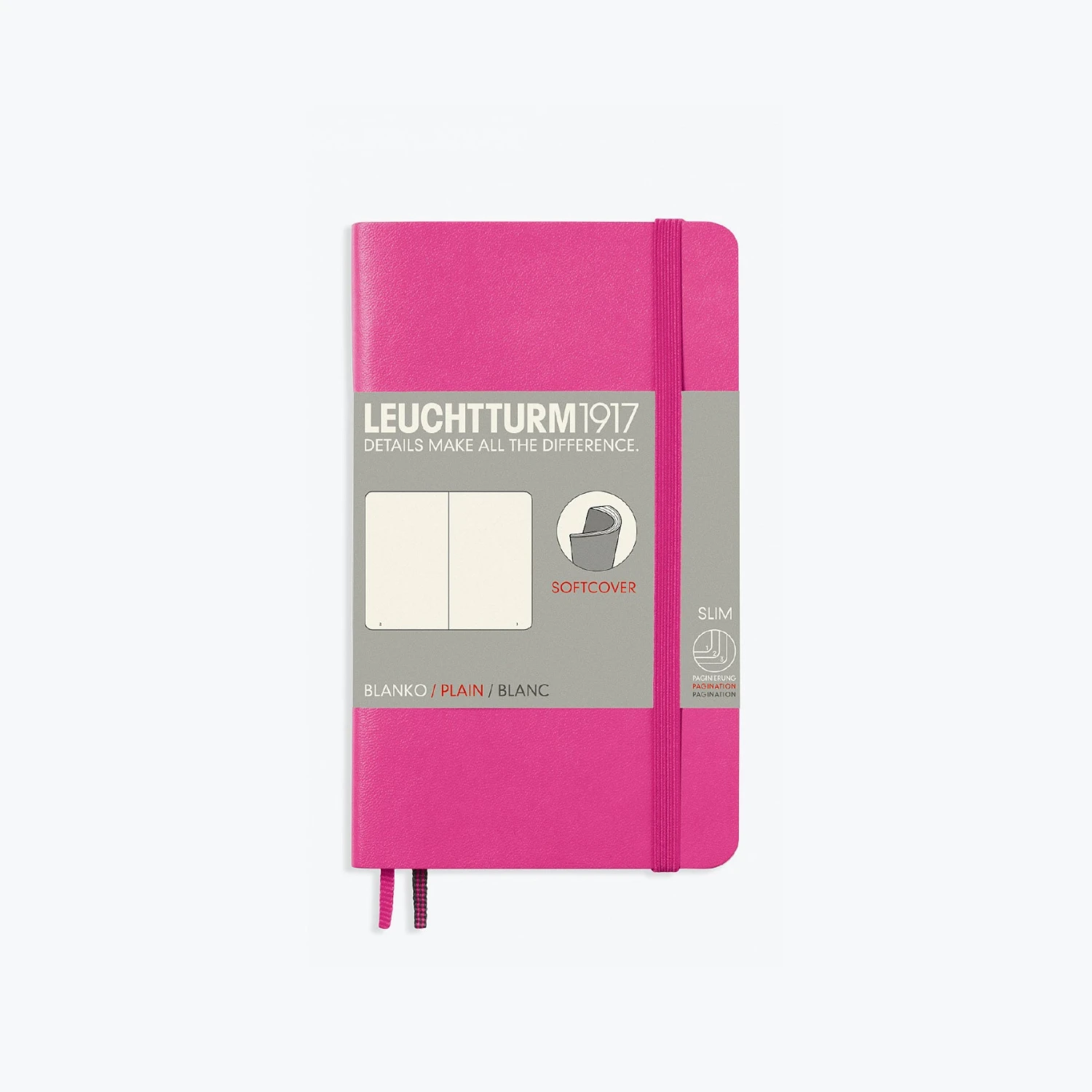 Leuchtturm 1917 Notebooks Leuchtturm1917 - Notebook - Softcover - A6 - New Pink 5 Leuchtturm 1917 Notebooks Leuchtturm1917 - Notebook - Softcover - A6 - New Pink
