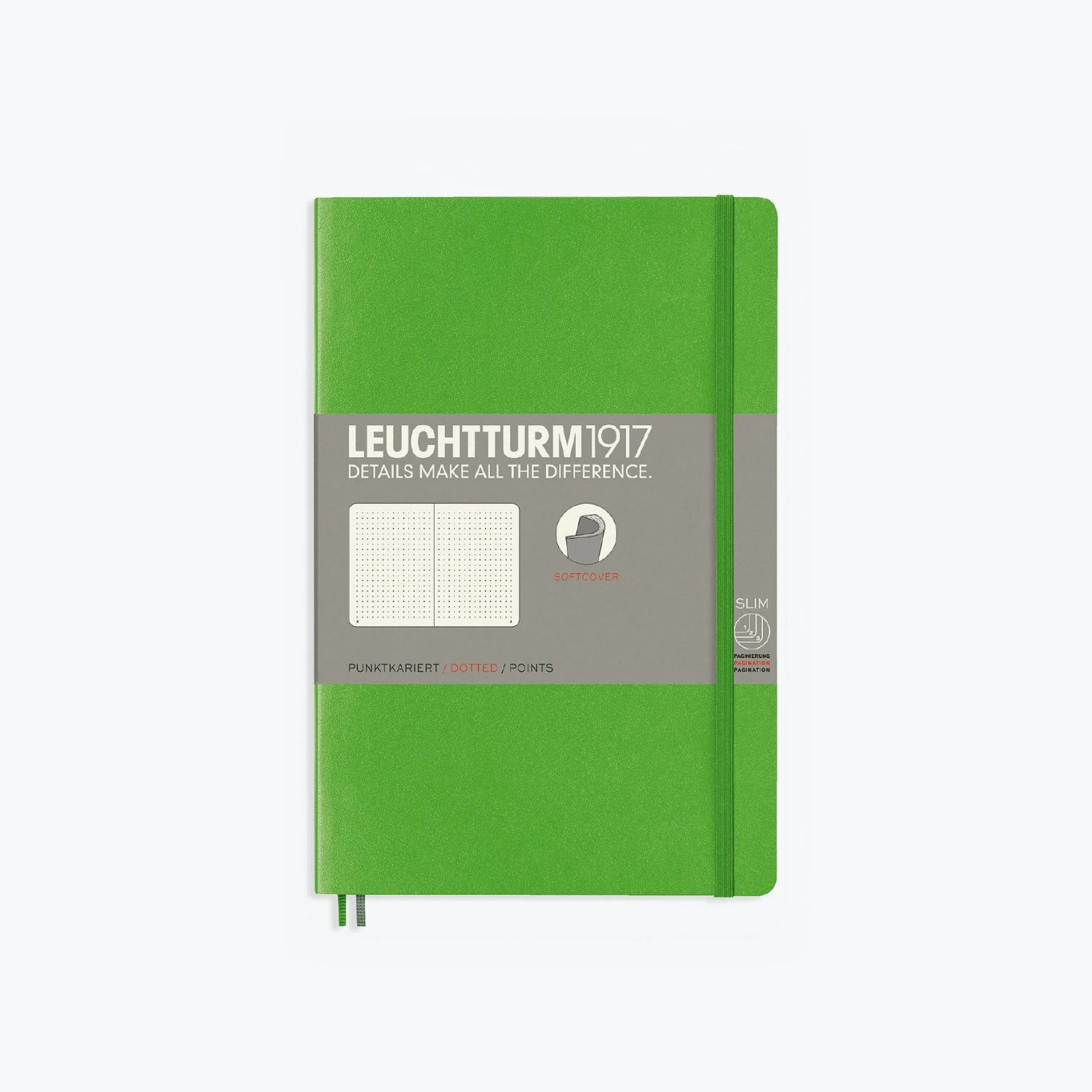 Leuchtturm 1917 Leuchtturm1917 - Notebook - Softcover - B6+ - Fresh Green 4 Leuchtturm 1917 Leuchtturm1917 - Notebook - Softcover - B6+ - Fresh Green
