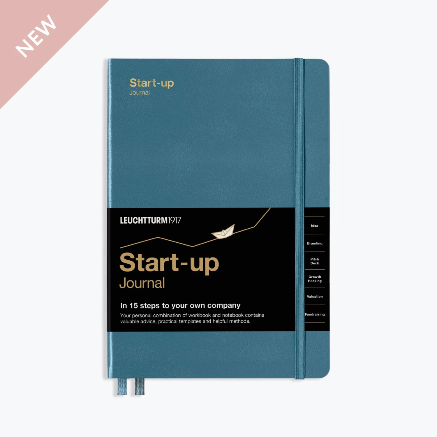 Leuchtturm 1917 Leuchtturm1917 - Notebook - Start-up Journal - A5 - Stone Blue 3 Leuchtturm 1917 Leuchtturm1917 - Notebook - Start-up Journal - A5 - Stone Blue
