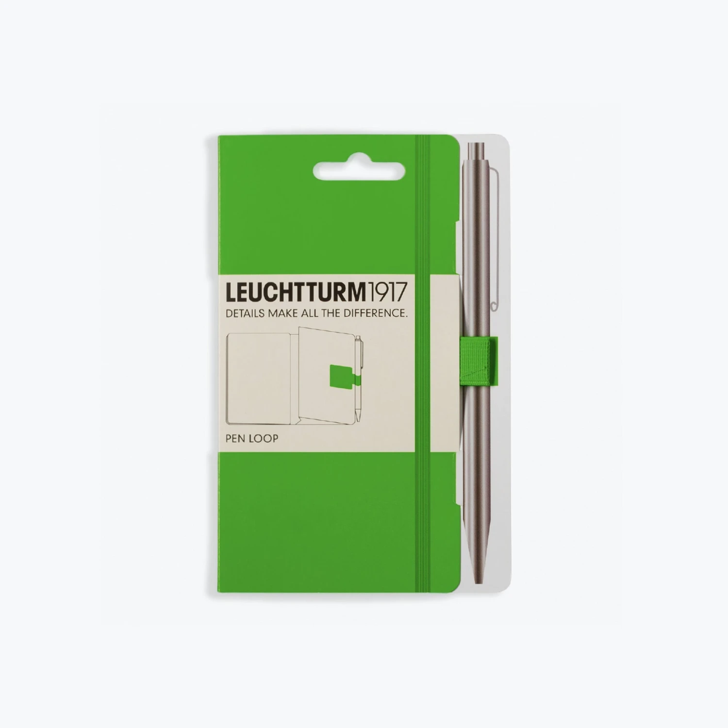 Leuchtturm 1917 Pen Loops & Straps Leuchtturm1917 - Pen Loop - Fresh Green 3 Leuchtturm 1917 Pen Loops & Straps Leuchtturm1917 - Pen Loop - Fresh Green