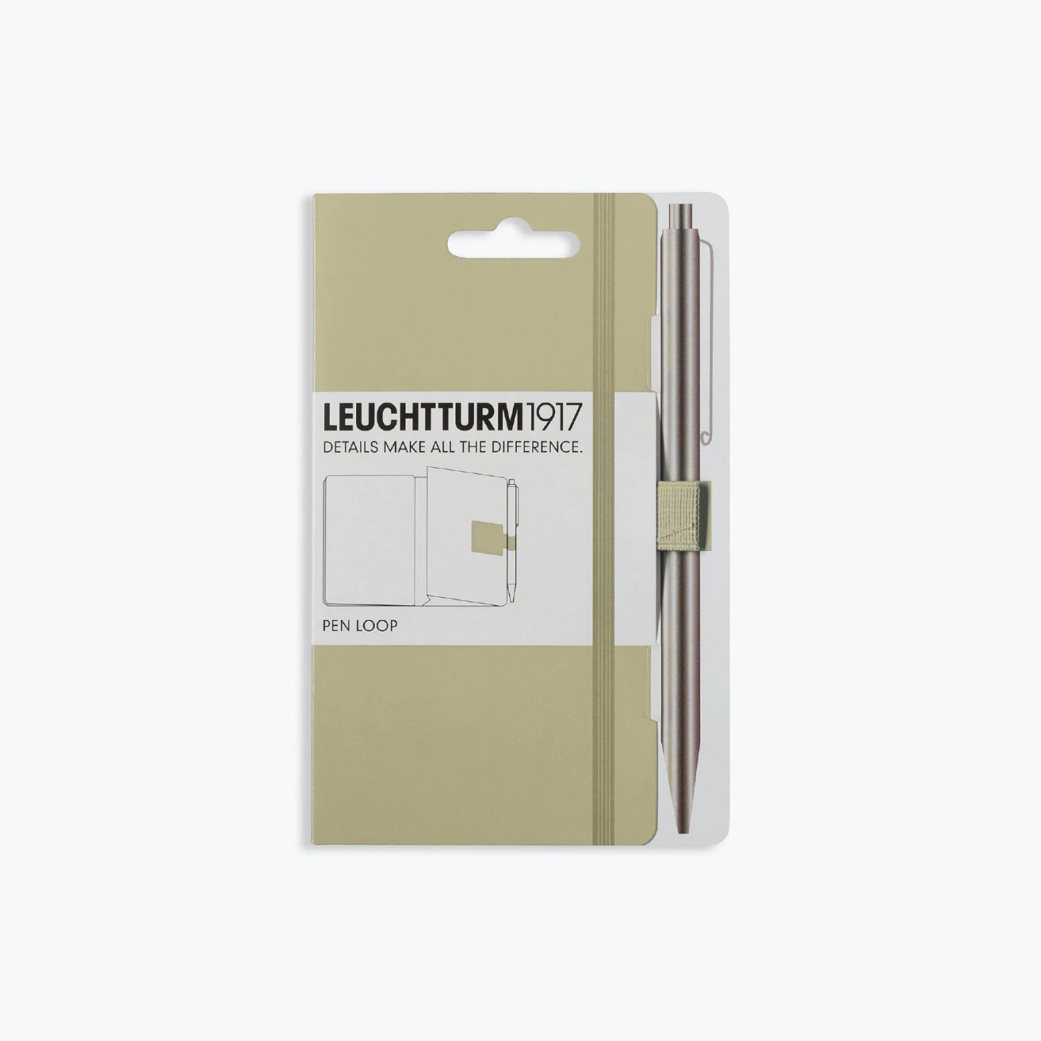 Leuchtturm 1917 Pen Loops & Straps Leuchtturm1917 - Pen Loop - Sand 3 Leuchtturm 1917 Pen Loops & Straps Leuchtturm1917 - Pen Loop - Sand