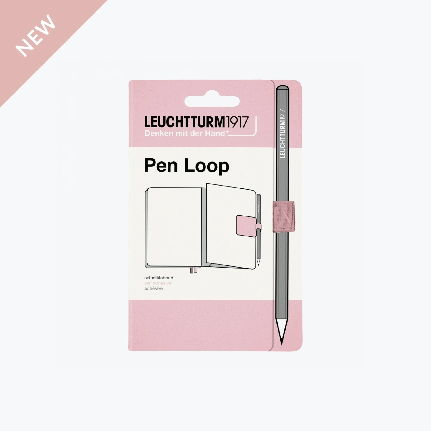 Leuchtturm 1917 Pen Loops & Straps Leuchtturm1917 - Pen Loop - Powder 3 Leuchtturm 1917 Pen Loops & Straps Leuchtturm1917 - Pen Loop - Powder