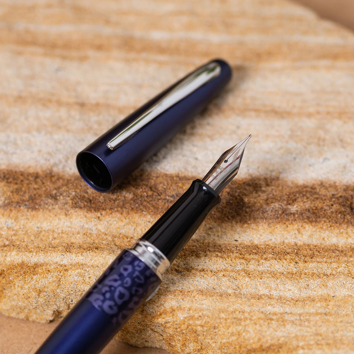 Fountain Pens Pilot - Fountain Pen - Metropolitan (MR2) - Deep Purple (Leopard) 4 Fountain Pens Pilot - Fountain Pen - Metropolitan (MR2) - Deep Purple (Leopard)