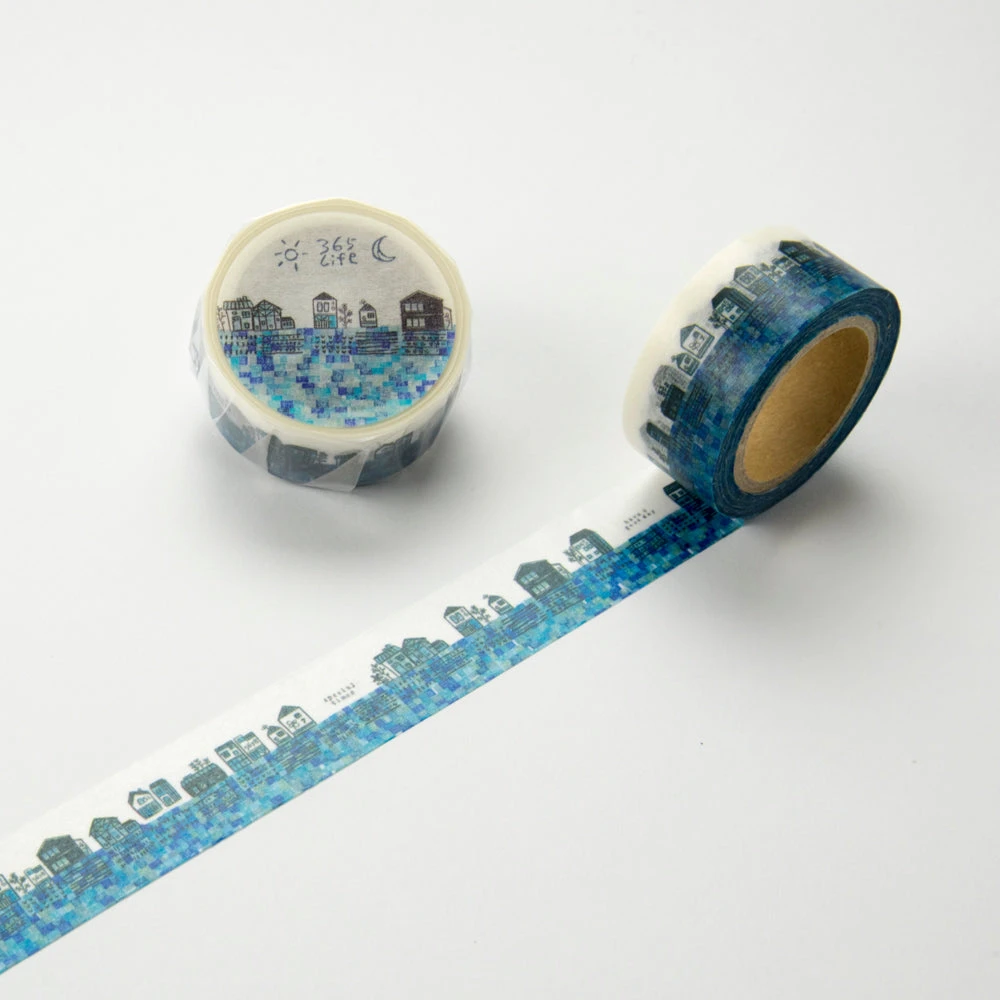 Round Top - Chamil Garden Design Washi Tape 3 Round Top - Chamil Garden Design Washi Tape